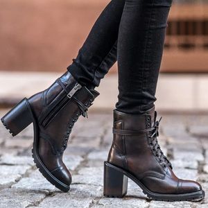 Thursday Boot Co. The Rebel Boots in Black Coffee Sz 8